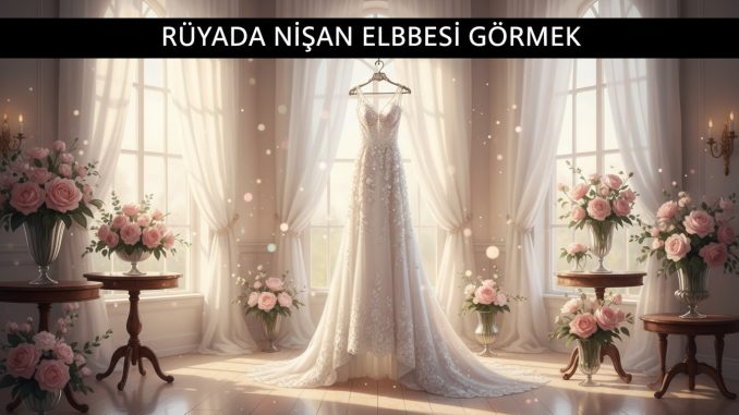 "Rüyada Nişan Elbisesi Görmek"
