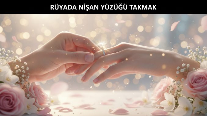 "Rüyada Nişan Yüzüğü Takmak"