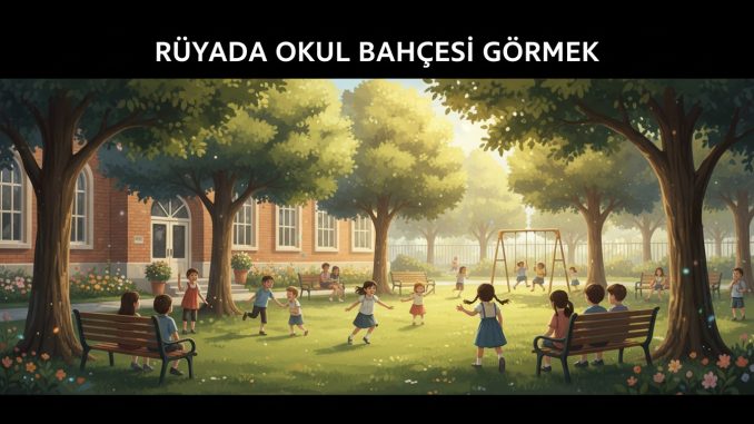 "Rüyada Okul Bahçesi Görmek"
