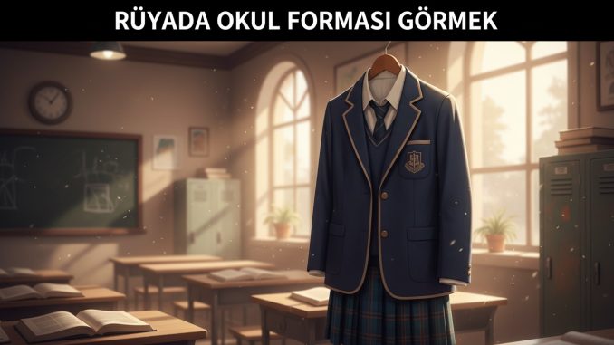 "Rüyada Okul Forması Görmek"
