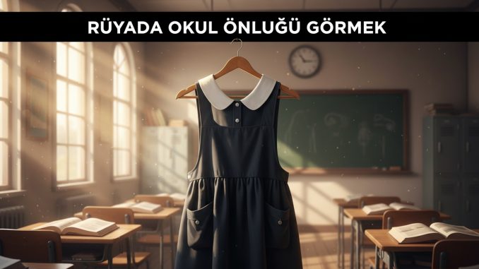 "Rüyada Okul Önlüğü Görmek"