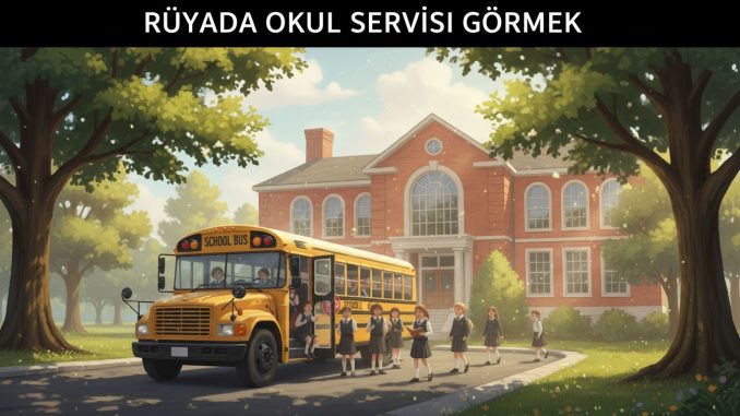 "Rüyada Okul Servisi Görmek"