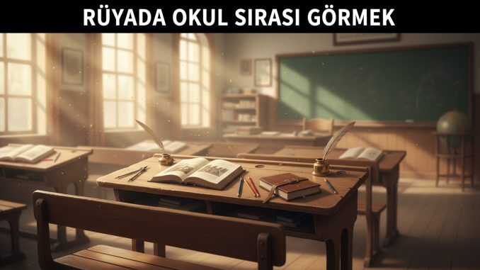 "Rüyada Okul Sırası Görmek"
