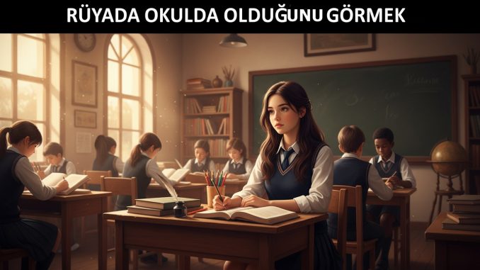 "Rüyada Okulda Olduğunu Görmek"