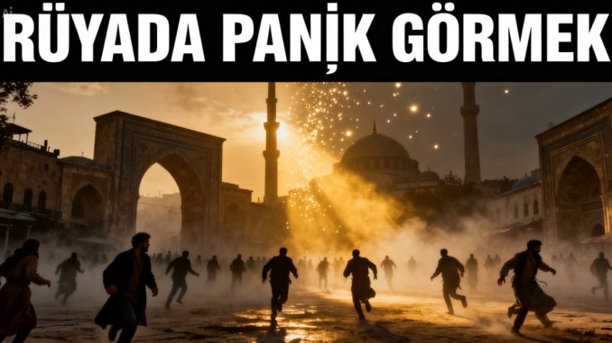 "Rüyada Panik Görmek"