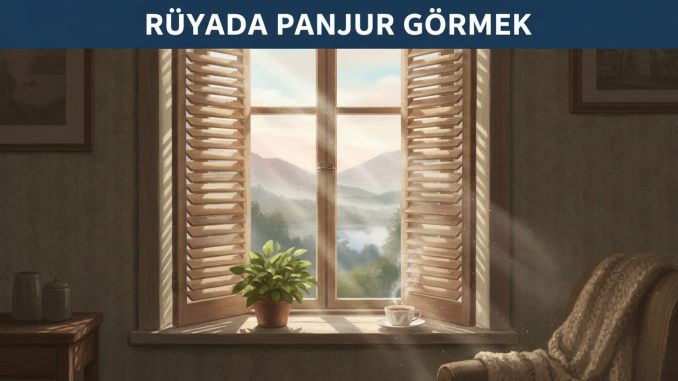 "Rüyada Panjur Görmek"