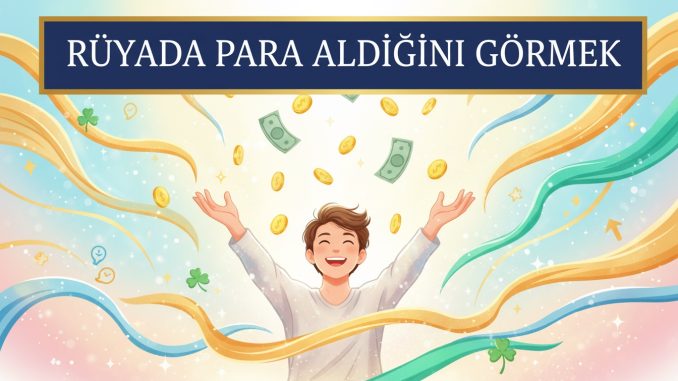 "Rüyada Para Aldığını Görmek"
