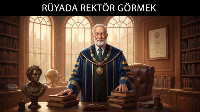 "Rüyada Rektör Görmek"