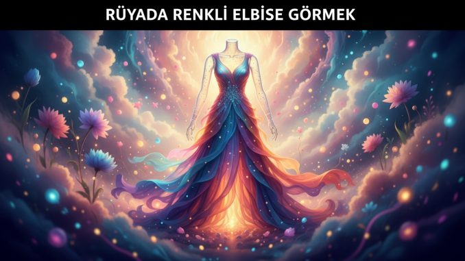 "Rüyada Renkli Elbise Görmek"