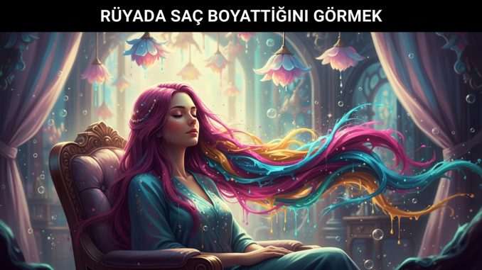 "Rüyada Saç Boyattığını Görmek"