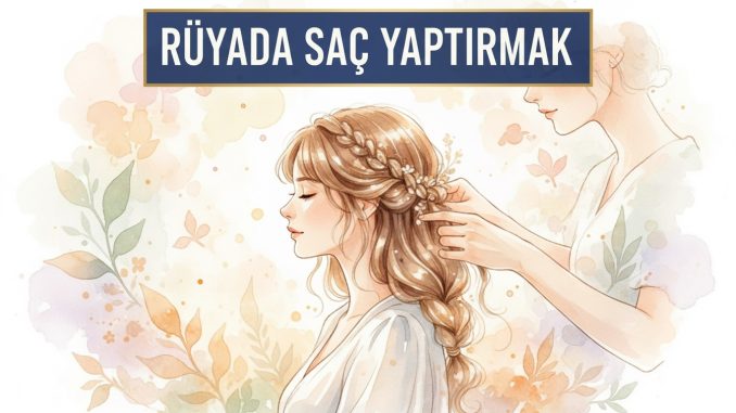 "Rüyada Saç Yaptırmak"