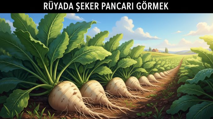 "Rüyada Şeker Pancarı Görmek"