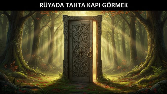"Rüyada Tahta Kapı Görmek"