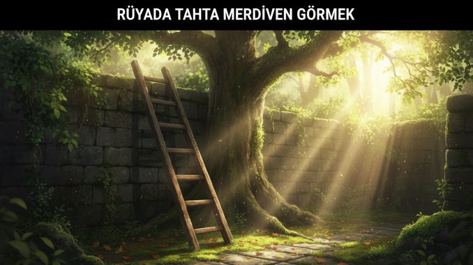 "Rüyada Tahta Merdiven Görmek"