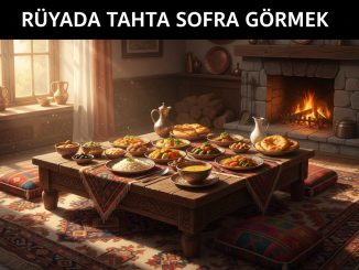 "Rüyada Tahta Sofra Görmek"
