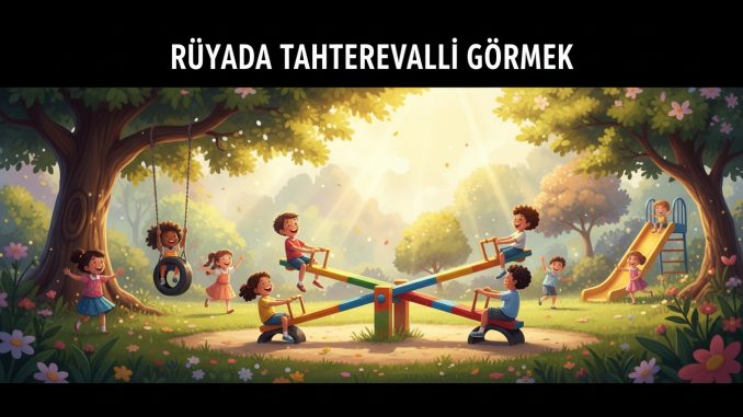 "Rüyada Tahterevalli Görmek"