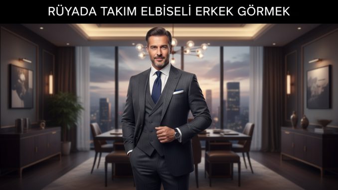 "Rüyada Takım Elbiseli Erkek Görmek"