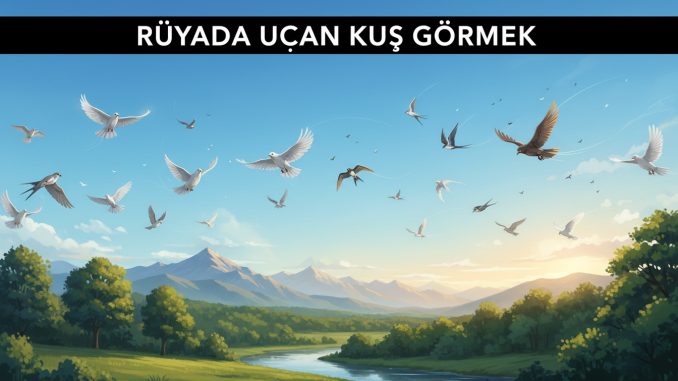 "Rüyada Uçan Kuş Görmek"