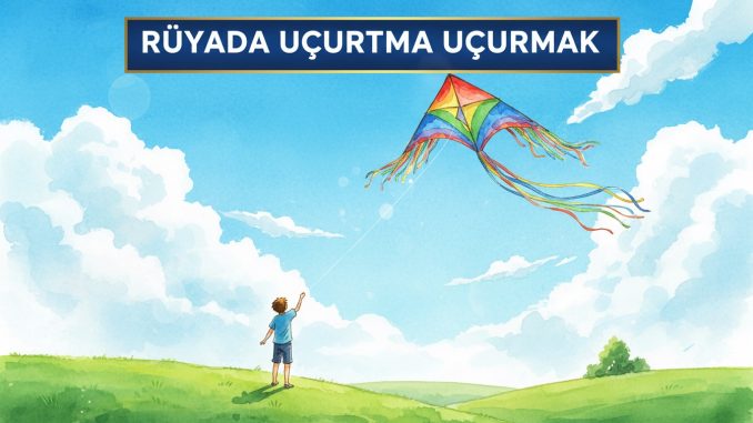 "Rüyada Uçurtma Uçurmak"