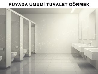 "Rüyada Umumi Tuvalet Görmek"