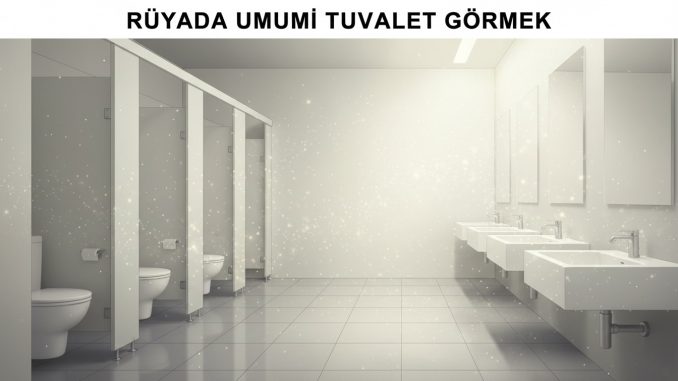 "Rüyada Umumi Tuvalet Görmek"
