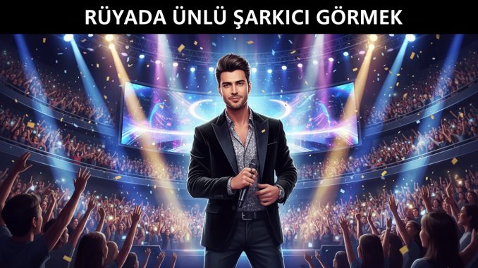 "Rüyada Ünlü Şarkıcı Görmek"