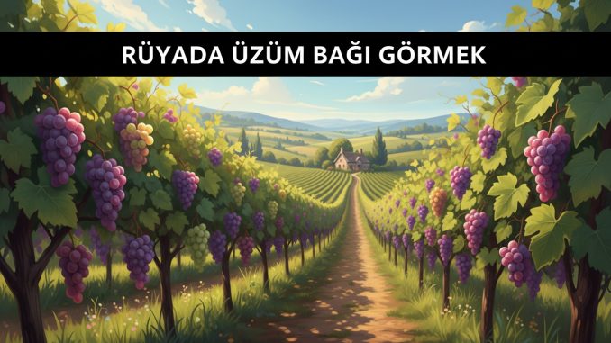 "Rüyada Üzüm Bağı Görmek"