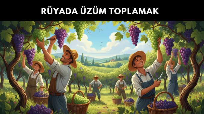 "Rüyada Üzüm Toplamak"