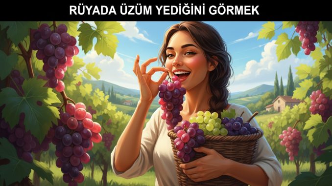 "Rüyada Üzüm Yediğini Görmek"