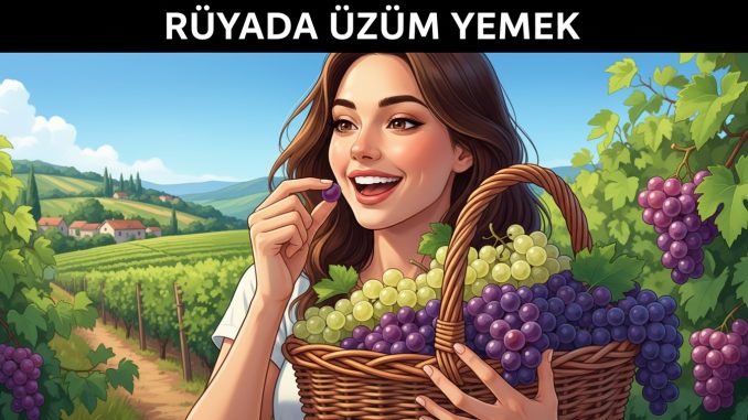 "Rüyada Üzüm Yemek"