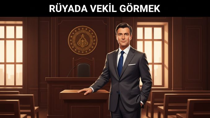 "Rüyada Vekil Görmek"