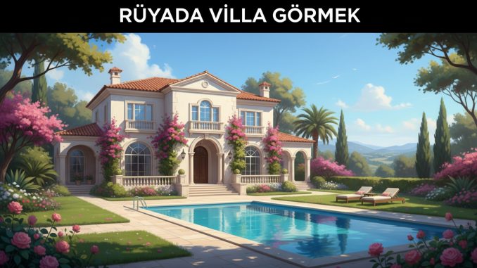 "Rüyada Villa Görmek"