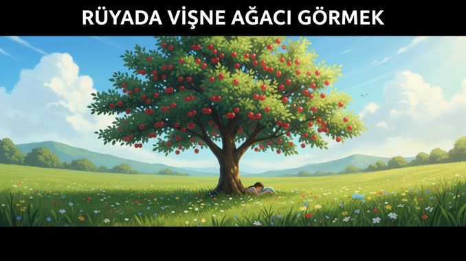 "Rüyada Vişne Ağacı Görmek"