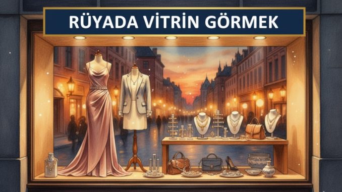"Rüyada Vitrin Görmek"