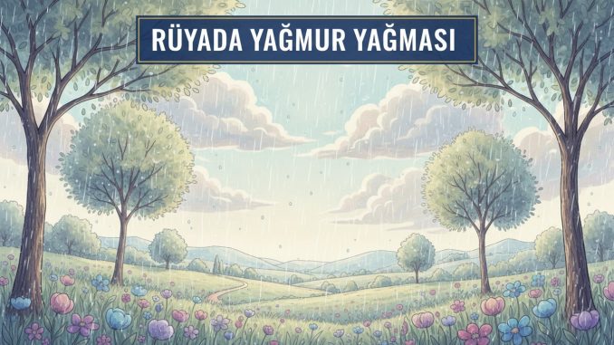 "Rüyada Yağmur Yağması"