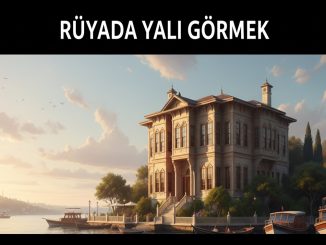 "Rüyada Yalı Görmek"