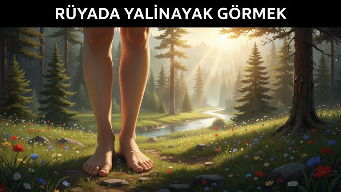 "Rüyada Yalınayak Görmek"
