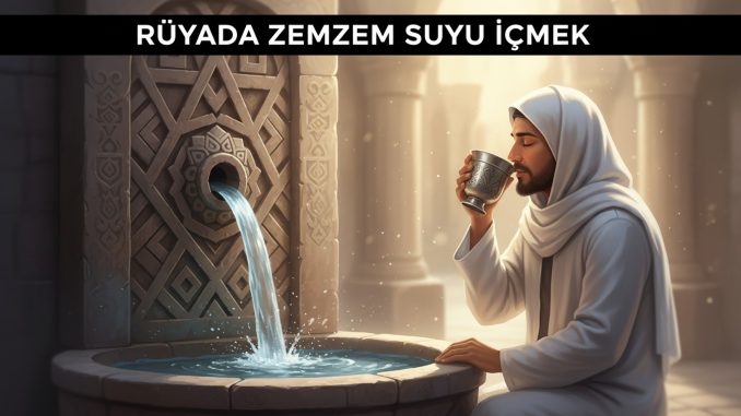 "Rüyada Zemzem Suyu İçmek"