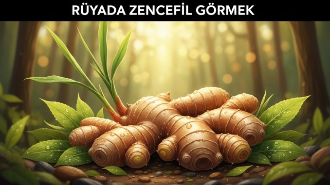 "Rüyada Zencefil Görmek"