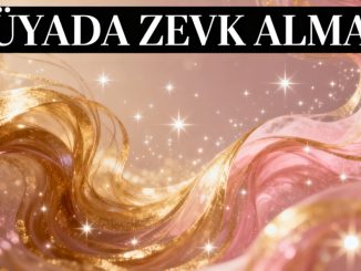 "Rüyada Zevk Almak"
