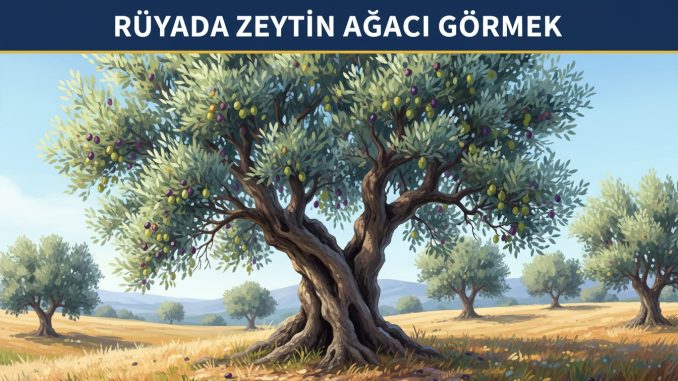 "Rüyada Zeytin Ağacı Görmek"
