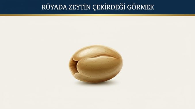 "Rüyada Zeytin Çekirdeği Görmek"