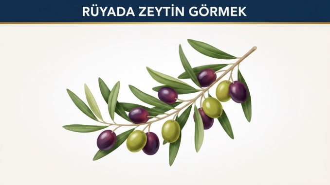 "Rüyada Zeytin Görmek"