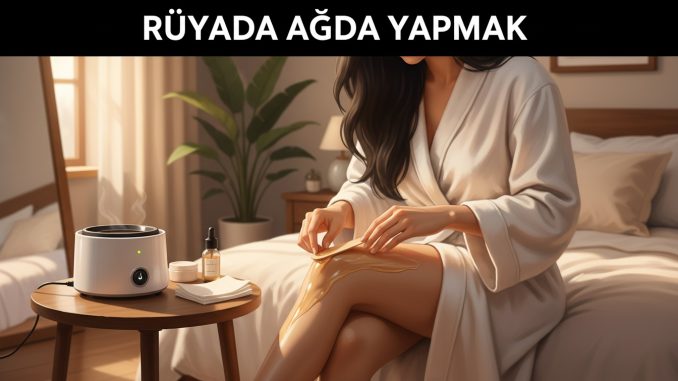 "Rüyada Ağda Yapmak"