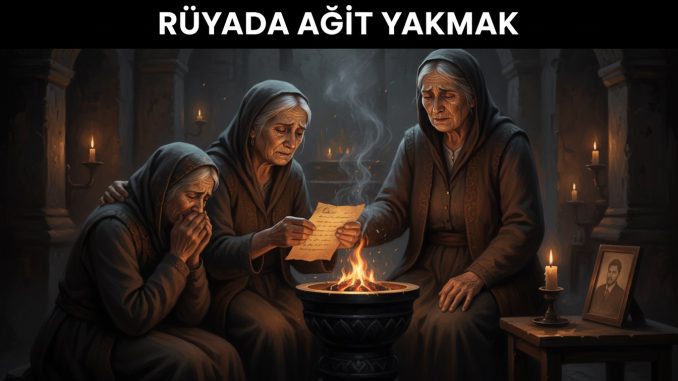 "Rüyada Ağıt Yakmak"