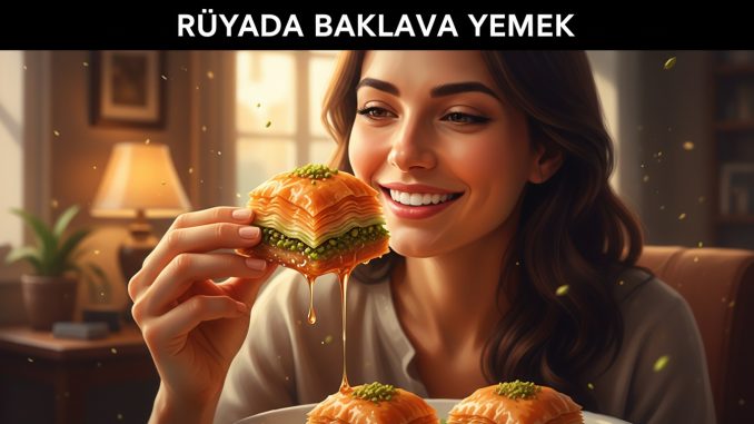 "Rüyada Baklava Yemek"