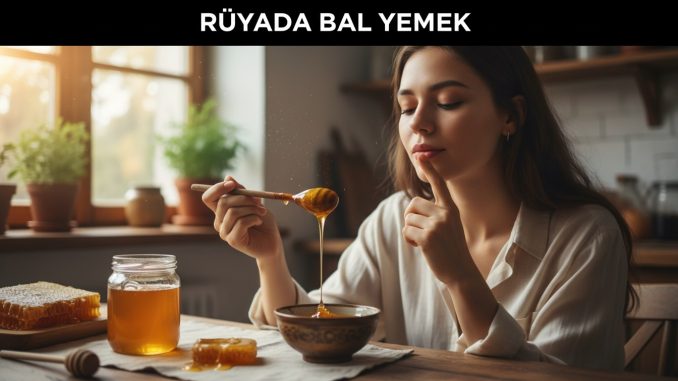 "Rüyada Bal Yemek"