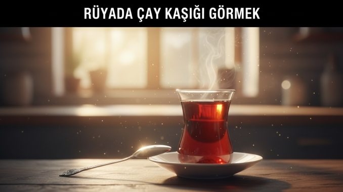 "Rüyada Çay Kaşığı Görmek"