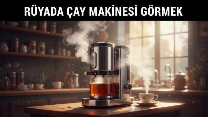 "Rüyada Çay Makinesi Görmek"