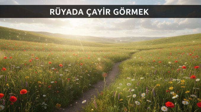 "Rüyada Çayır Görmek"